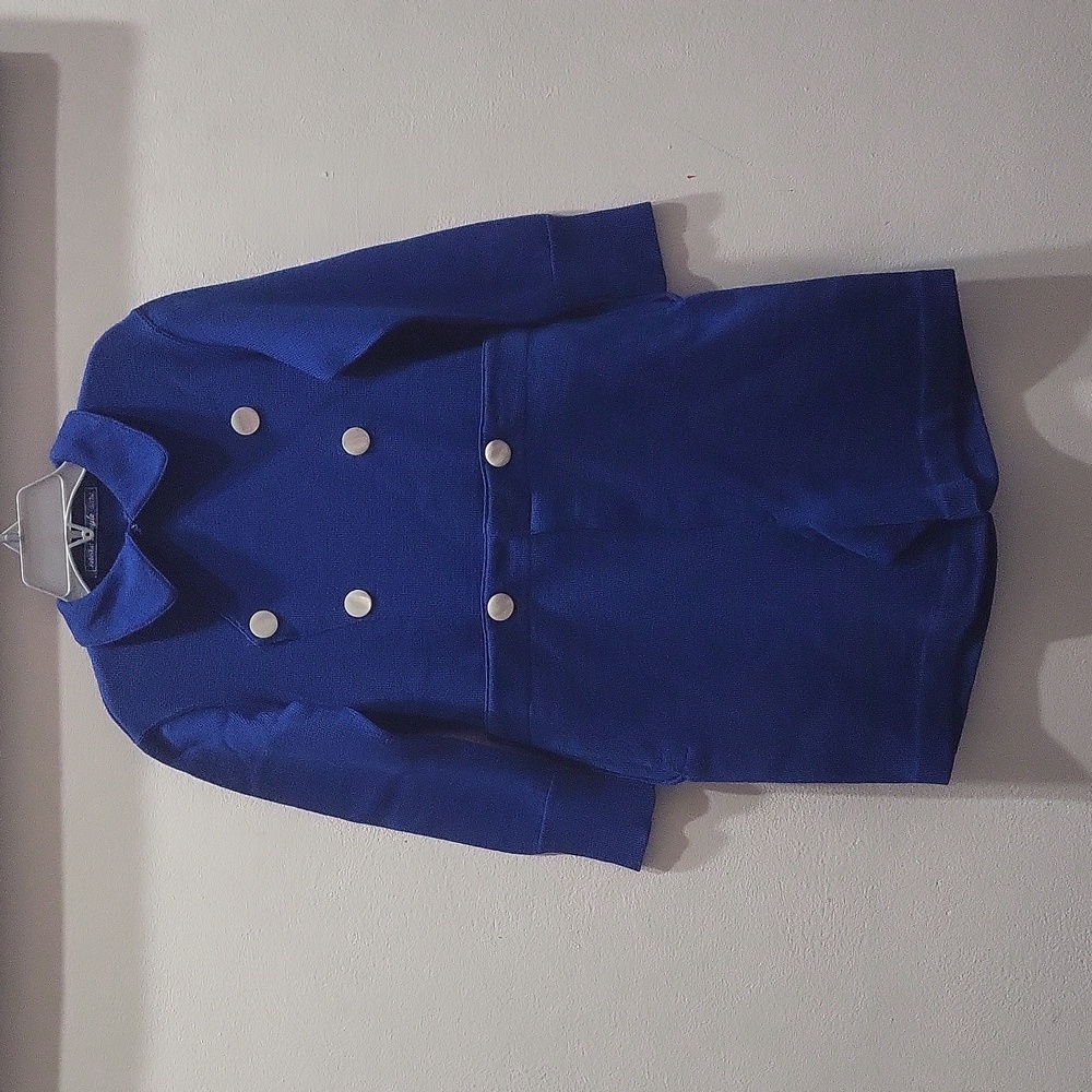 Vtg German 1950's Wool Sailor Suit